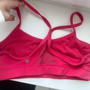 lululemon athletica Pink Strappy Low-Impact Sports Bra